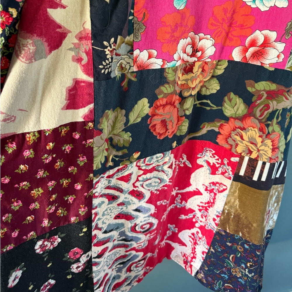 Patchwork Coat - image 7